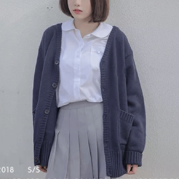 HR 여성 카디건 가디건 자켓 야상 빅사이즈 점퍼 265 AN041pw