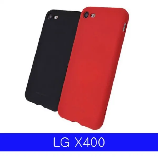 덕&컴 폰케이스 [LG X400 MC SF코팅 젤리 X121 케이스] 젤리케이스 하드케이스