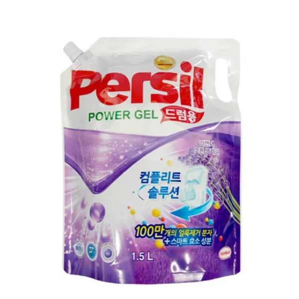 헨켈 퍼실 라벤더젤 리필 (드럼) 1500ml 세탁세제추천/세탁소/세탁공장/세탁배달/세탁전문점/드라이클리닝/세탁체인점/이불세탁/정장드라이클리닝/세탁서비스, 단일 수량