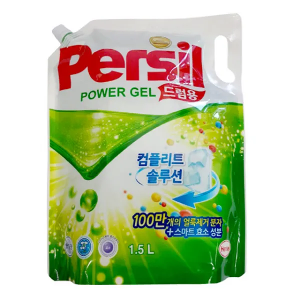 헨켈 퍼실 파워젤 리필 (드럼) 1500ml 세탁세제추천/세탁소/세탁공장/세탁배달/세탁전문점/드라이클리닝/세탁체인점/이불세탁/정장드라이클리닝/세탁서비스, 단일 수량