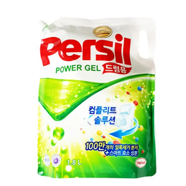 헨켈 퍼실 파워젤 리필 (드럼) 1800ml 세탁세제추천/세탁소/세탁공장/세탁배달/세탁전문점/드라이클리닝/세탁체인점/이불세탁/정장드라이클리닝/세탁서비스, 단일 수량