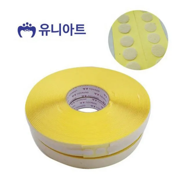 유니아트 롤원형 찍찍이 20yd 15mm (택1) 벽시계추천/해금/목공예/종이접기사이트/나무공예/비즈재료/수공예품/전통공예품/종이접기, 단일 출판사