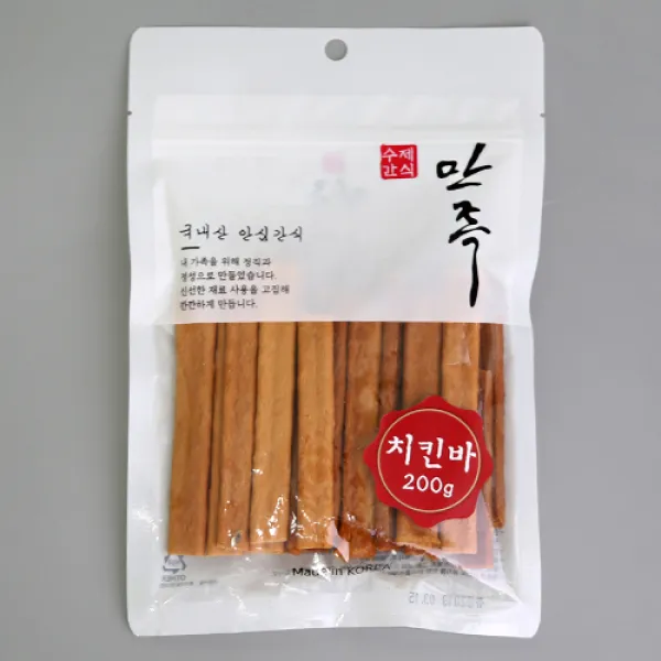 만족 치킨바 200g