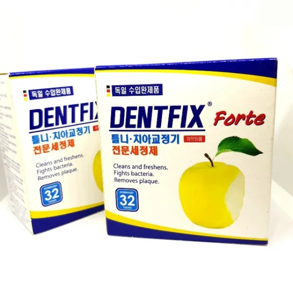 덴트픽스 포르테 틀니세정제 32정X6 (총192정) 독일 수입완제품, 32정X6(총192정)