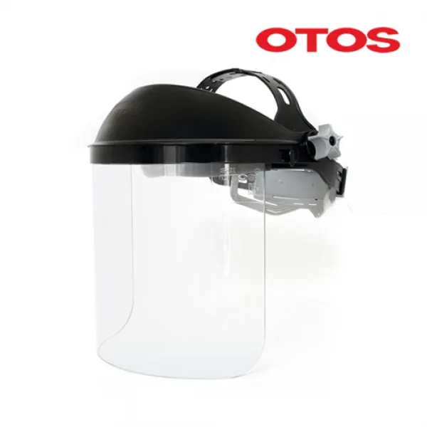 OTOS 보안면 F-62AN (맨머리형) 산업현장보안면 작업용보안면 보호보안면 눈보호 안전보안면
