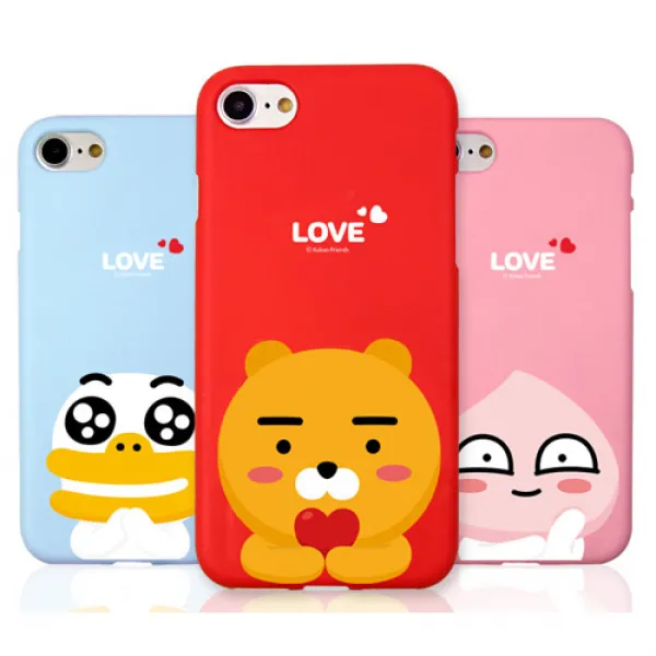 카카오프렌즈 러브 소프트 휴대폰 케이스