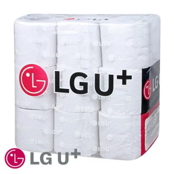성실판촉 Lg 통신사 롤휴지 18롤 3겹화장지 6개set 롤화장지 1box 6개