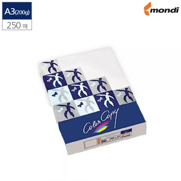 파트스캐너 A3 컬러 레이져 전용 복사용지 유광 200g 250매