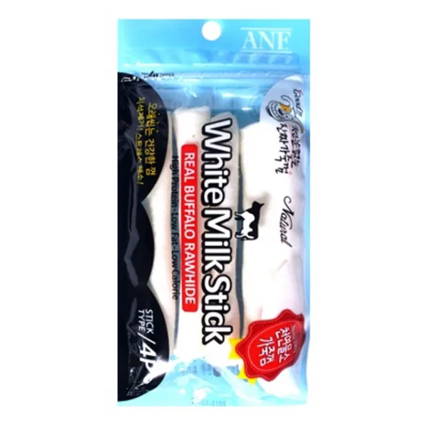 Anf 애견 강아지 화이트 밀크 껌 4p Anf/애견/강아지/화이트/밀크/껌/4p 단일 수량