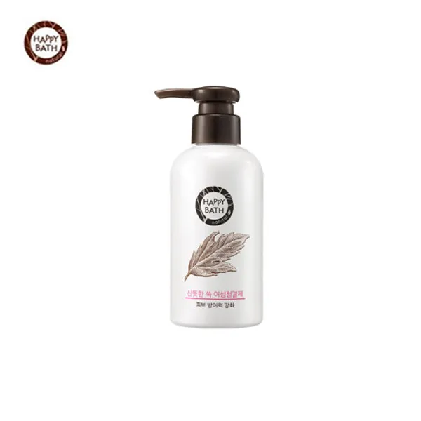 해피바스 쑥향 여성청결제-200ml 은은한향 청결함유지 피부보호 여성청결제/은은한향/청결함유지/소취효과, 단일 수량