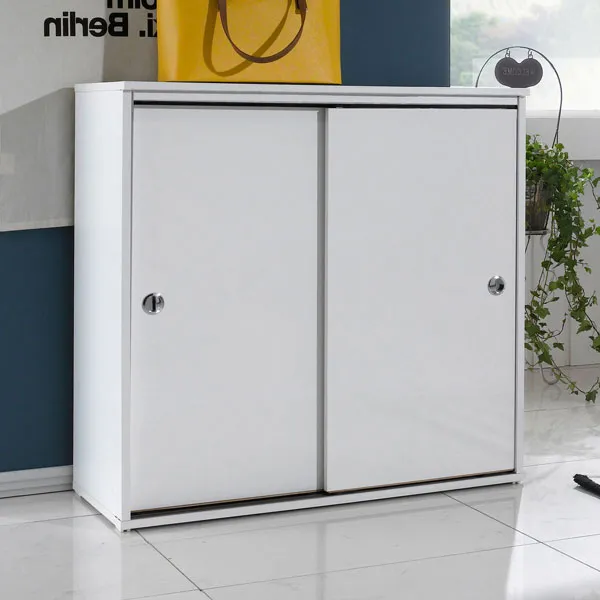 유니우드 파모스 미닫이 슬라이딩 800 수납장, 화이트