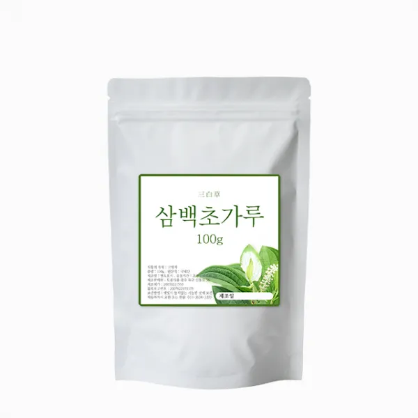 에코스킨 삼백초 가루 분말, 100g, 1팩