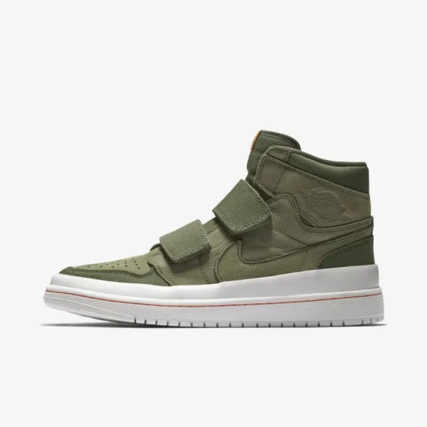 나이키 [공식판매처] 조던1 레트로 하이 더블 스트랩 올리브 캔버스 Nike Jordan1 Retro High Double Strap Olive Canvas AQ7924-305 류씨네편집샵