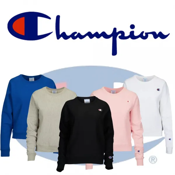 Champion Logo Crew챔피언 로고 크루 맨투맨