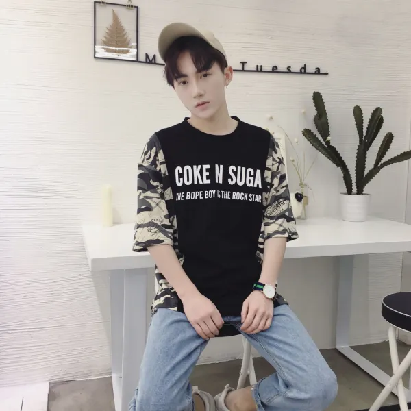 속적삼 연결 카모 영문e9X47