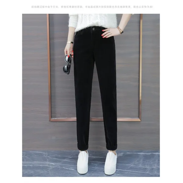 쇼핑하자 여성 코듀로이 스타일리쉬 예쁜 기모 여자골덴바지tt6 578577081923