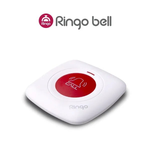  링고벨 가정환자 호출벨 노인돌봄 고령자 가정용 위급호출기 Gst 200 백적색 욕실/화장실 가정용호출벨 도움벨 완전방수벨 단품
