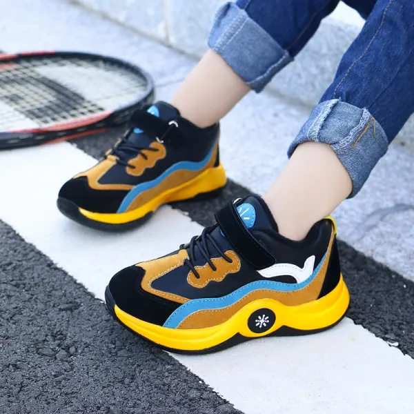 Zoneshop 남아 여아 털운동화 털신발 겨울신발 스니커즈q14 577313696865