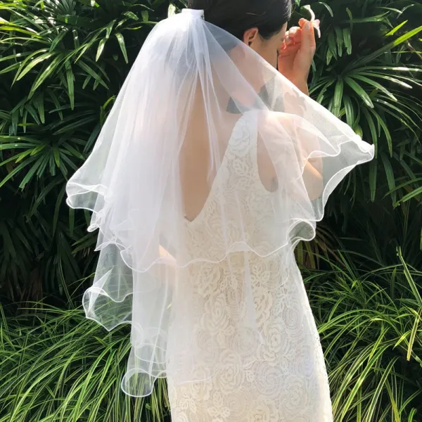  메이비치 캐주얼 숏 웨딩베일