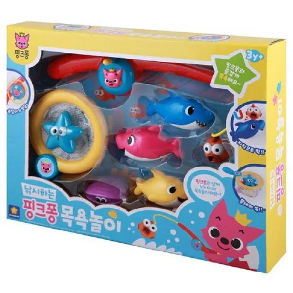 라이크데이 내가 찾던 원더키드 핑크퐁 낚시하는 핑크퐁 목욕놀이 32134 1