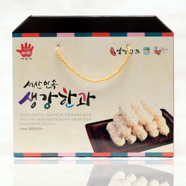 친환경팔도 [명인인증] 서산 생강 한과세트1kg, 1개