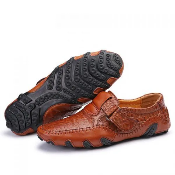 [해외] NPEZKGC SPRING SUMMER MEN LOAFERS SLIPON CASUAL LEATHER BOATS