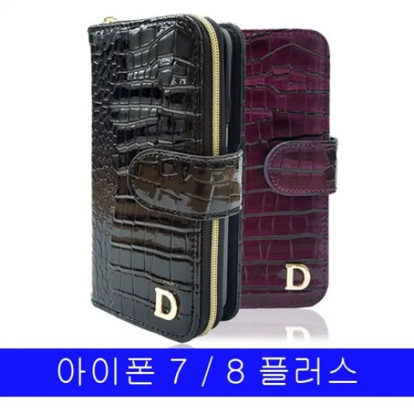 미쁘다 [아이폰 7 8플러스 D크로커 지갑멀티 다이어리 케이스] 젤리케이스 추천케이스 하드케이스