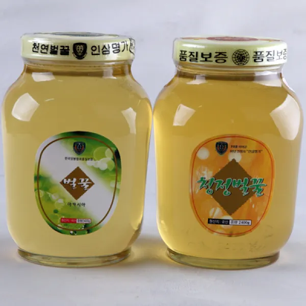 꿀뜨레 사양벌꿀 2.4kg 3번 프라스틱 병 1개