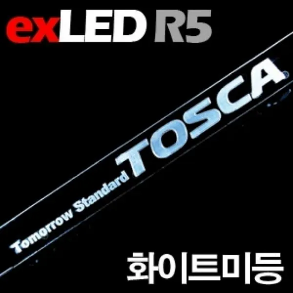 e.토스카 화이트미등 면발광 보조제동등 LED모듈