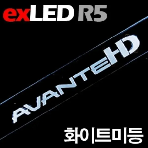 e.아반떼HD 화이트미등 면발광 보조제동등 LED모듈