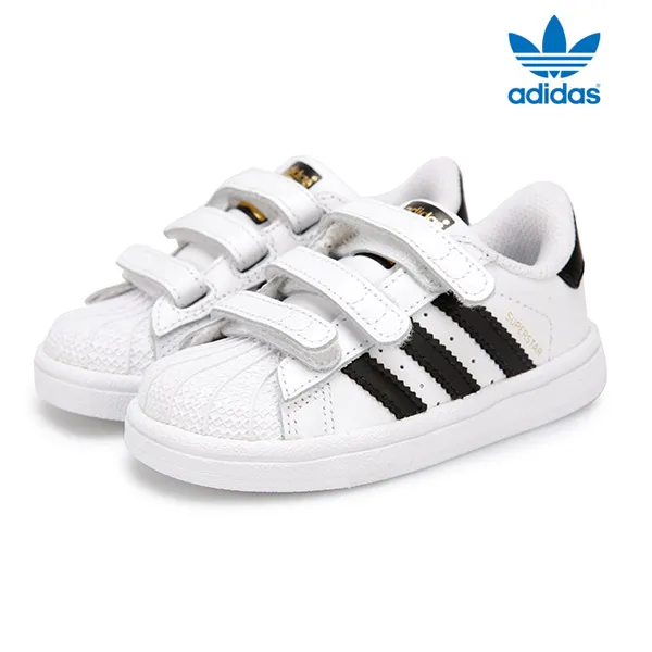 아디다스 오리지널 키즈 토들러 슈퍼스타 Cf I Bz0418