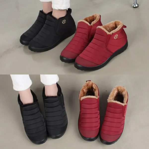 강북오빠 남녀공용 커플 털부츠 패딩부츠 방한화 털신발 M77