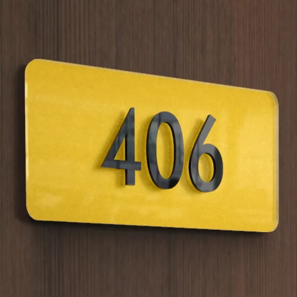 세경케이알 프리모b 도어사인 호실판 은색펄바탕+검정숫자 호실번호기재방법 배송메세지기재또는상품문의기재 