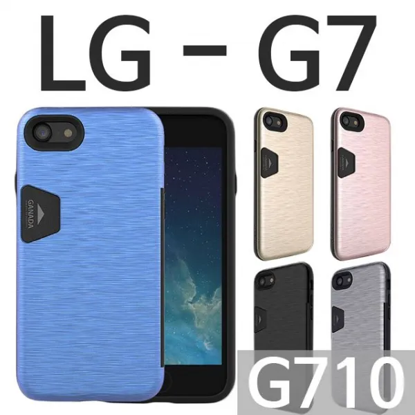 에스컴퍼니 핸드폰케이스[LG G7 ThinQ 가나다 범퍼케이스 G710] 하드케이스 젤리케이스 카드지갑