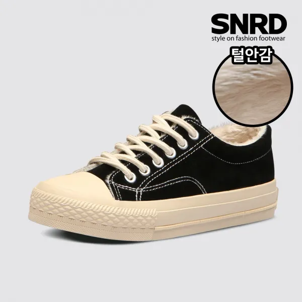 SNRD 에스엔알디 SN520 군밤털스니커즈- 블랙