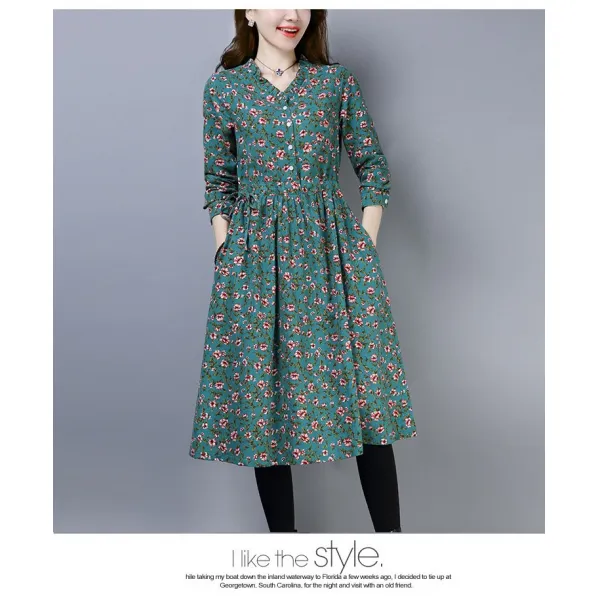  쟈스민 여성 겨울 기모 원피스 롱원피스 기본 캐쥬얼