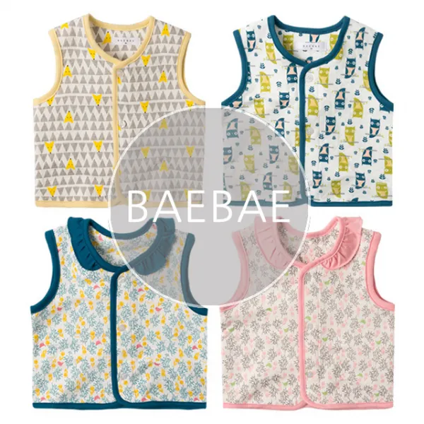 Baebae 단조끼모음전 아기조끼 유아조끼 남아조끼 누빔조끼