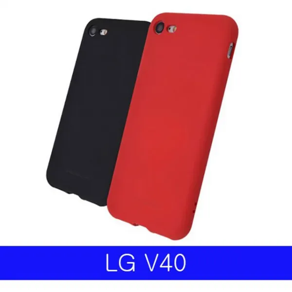 덕&컴 [LG V40 MC SF코팅 젤리 V409 케이스]젤리케이스 하드케이스
