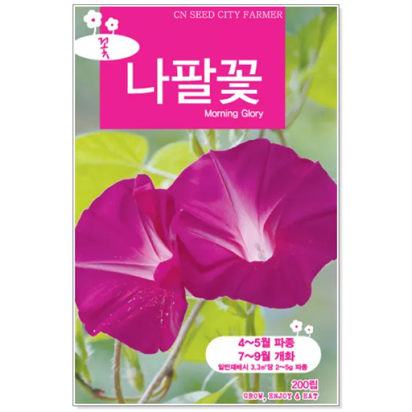 나팔꽃씨앗 200립 꽃씨앗, 1개