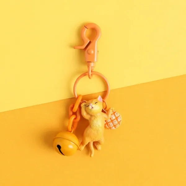 민아네 케이스 고양이 피규어 에어팟 케이스키링 모음 오렌지 고양이 키링