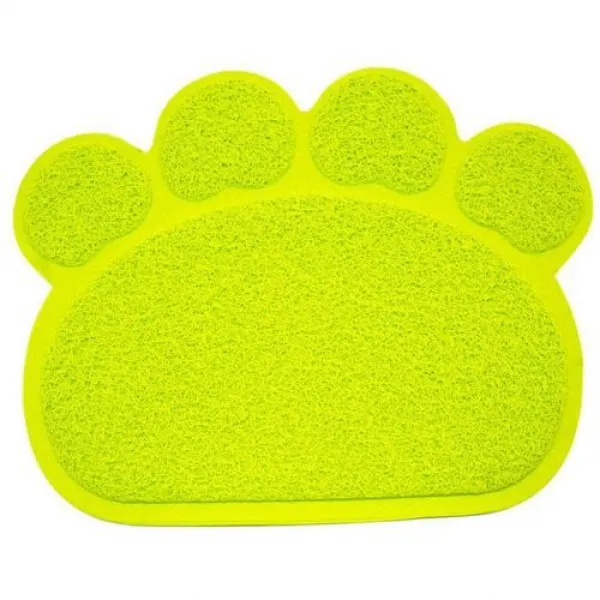 [해외] Paw Print Cat 배설, 밝은 초록색 30X40cm