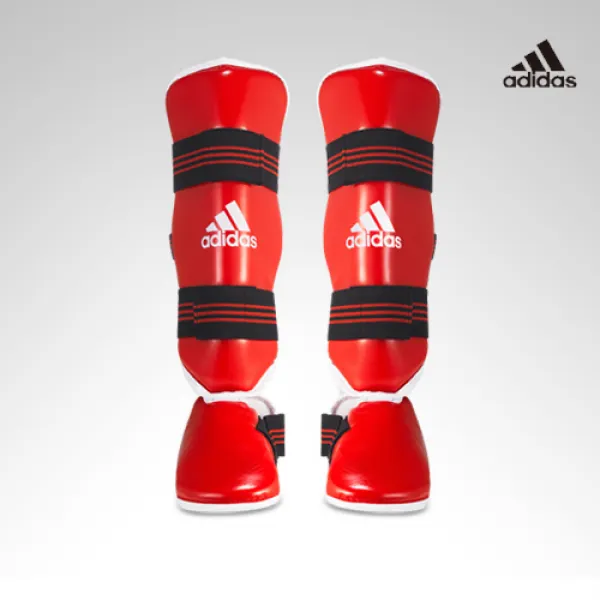 Adidas 킥슈즈PU 레드 KICK SHOES LONG PU 발등정강이보호, 레드