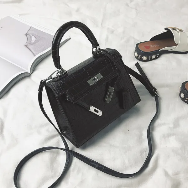 Habit 하빗 여자 가죽 크로스 도트 금장 버킨 켈리백 565282918817