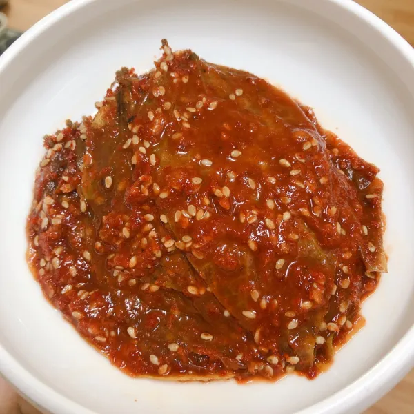 정우네콩잎 양념콩잎 콩잎 콩잎김치 단풍콩잎 1kg 1개