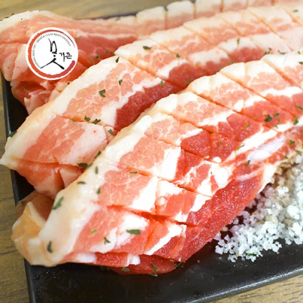  고향미트 맛기픈 통칼집 삼겹살 500gx4 1개 500g *4