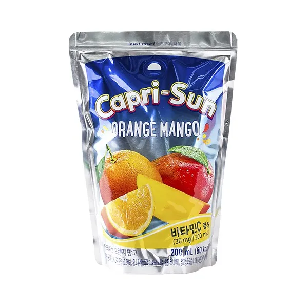(무료배송) 농심 카프리썬 오렌지망고 200ml X 21 _13XP, 단일상품