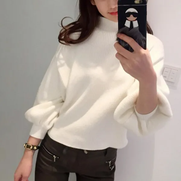 이레 목폴라 여성 니트WDZ