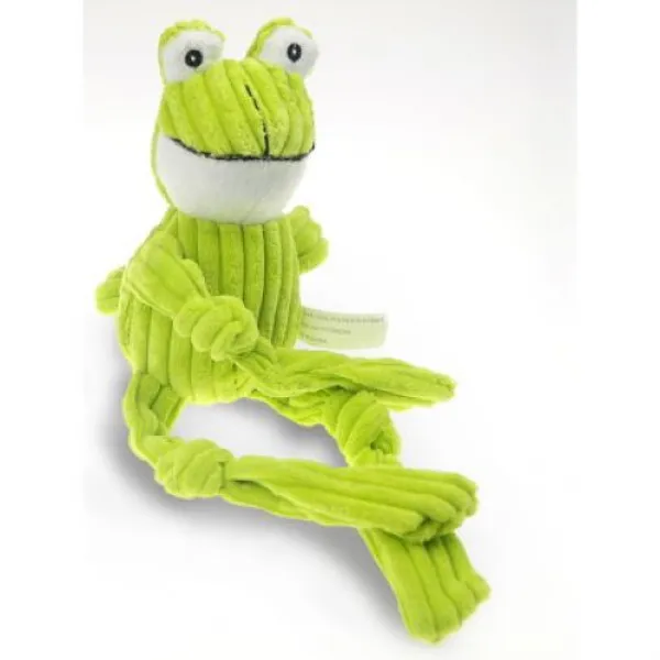 [해외] 짧은 플러시 강아지 장난감, frog M