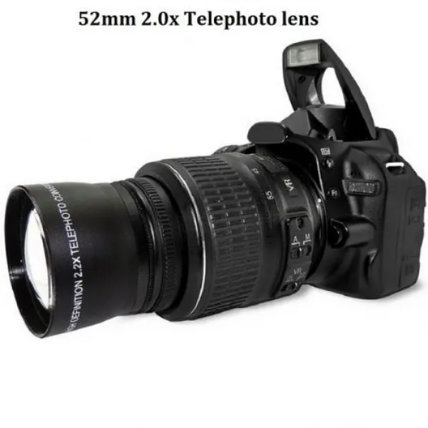 [해외] ZOOM LENS INTERFACE TYPE NIKON MODEL NO 52W 구경 52MM 초점 거리 1855 MM, 상세내용표시