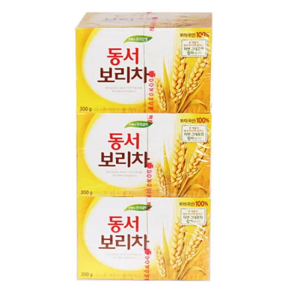 국산보리100% 동서 보리차 300gx3개입 대용량팩 300g 3개